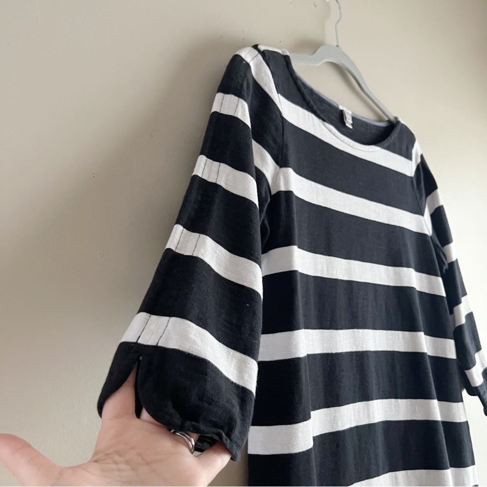 J. Crew Black and White Mini Dress - Picture 8 of 10